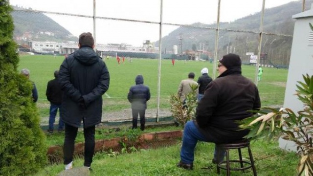 Stada giremeyen Trabzonlu taraftarlar çözümü böyle buldu 6