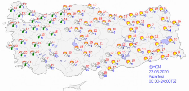 Meteoroloji'den iyi haber! Yurt genelinde sıcaklıklar 2-5 derece artıyor 6