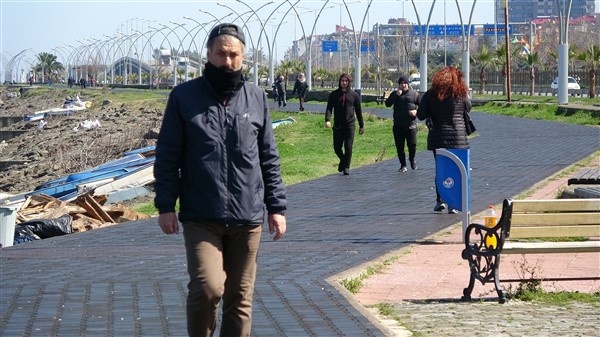 Trabzon'da Koronavirüs önlemlerini dikkate aldı 7