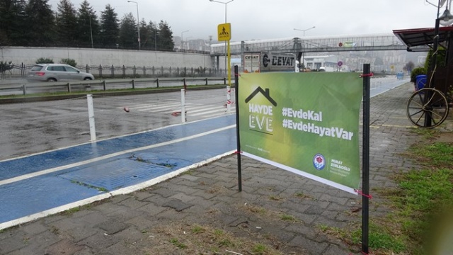 Trabzon'da sahil koyunlara kaldı 10