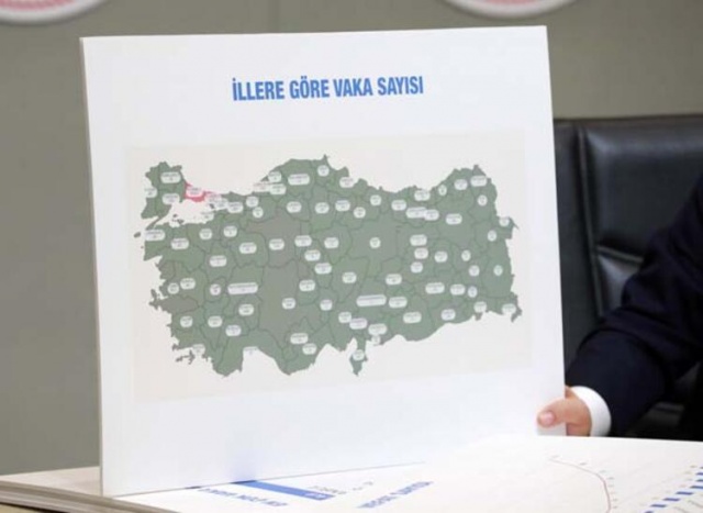 İl il corona virüs haritası yayımlandı 3