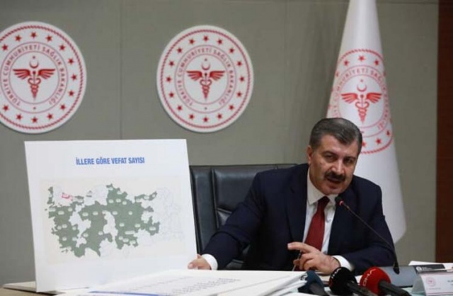 İl il corona virüs haritası yayımlandı 7