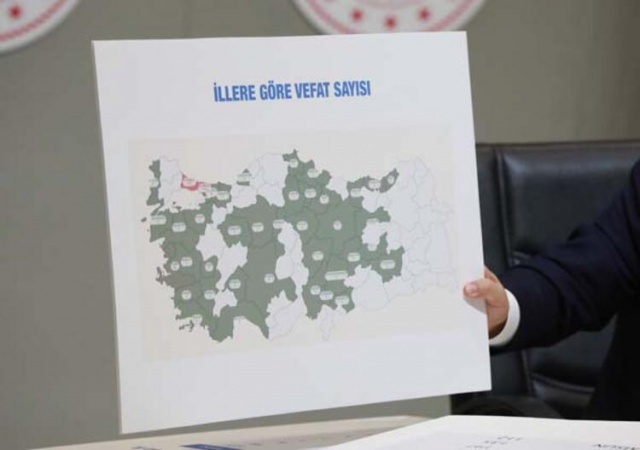 İl il corona virüs haritası yayımlandı 5