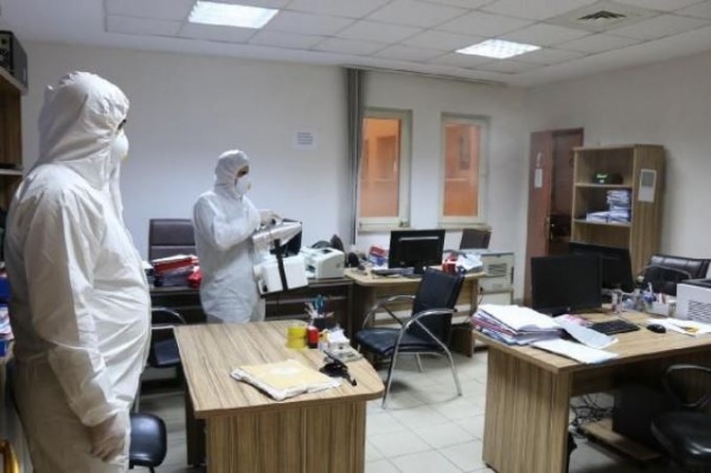 Adliye ve cezaevleri dezenfekte edildi 2