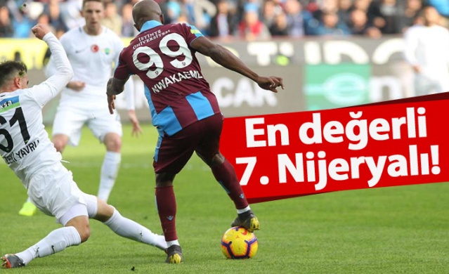 En değerli 7. Nijeryalı Nwakaeme 1