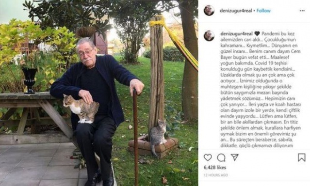 Ünlü oyuncu Deniz Uğur'dan acı paylaşım! 6