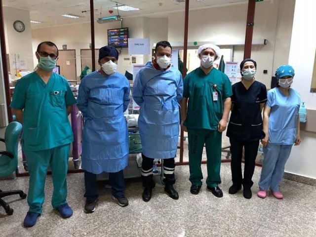 Trabzon’da koronavirüsün merkezinde böyle çalışıyorlar 7