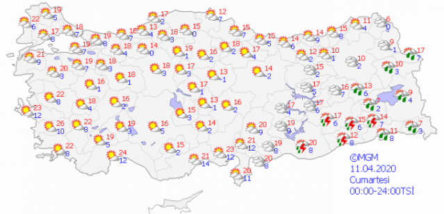 Meteoroloji paylaştı: Sıcaklıklar artıyor! 5