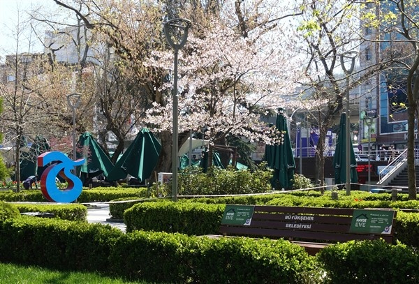 Karadeniz illerinde koronavirüs önlemleri sonrası sokak manzaraları 14