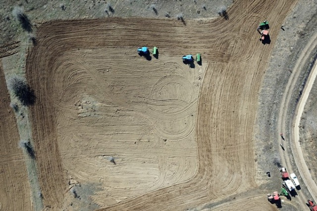 20 yıldır ekilmeyen tarlalar ekilmeye başlandı 10