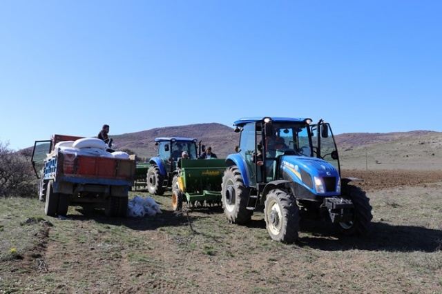 20 yıldır ekilmeyen tarlalar ekilmeye başlandı 3