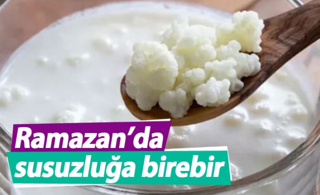Ramazanda susuzluğun ilacı: Kefir 1