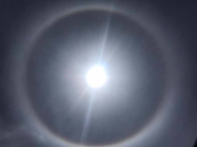 Gökyüzünde enteresan doğa olayı, bakan bir daha baktı 2