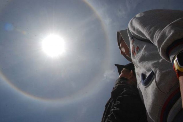 Gökyüzünde enteresan doğa olayı, bakan bir daha baktı 6