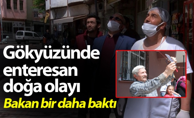 Gökyüzünde enteresan doğa olayı, bakan bir daha baktı 1