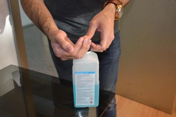 El dezenfektanları egzamaya yol açabilir 5