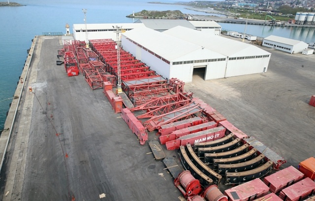 Trabzon Limanı sondaj gemisini bekliyor 7