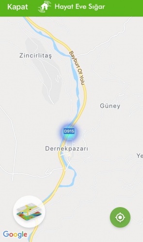 Trabzon'un koronavirüs yoğunluk haritası 21