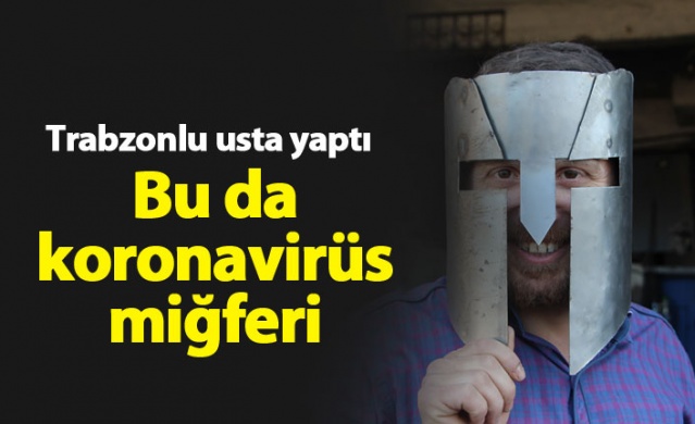 Bu da Koronavirüs miğferi 1