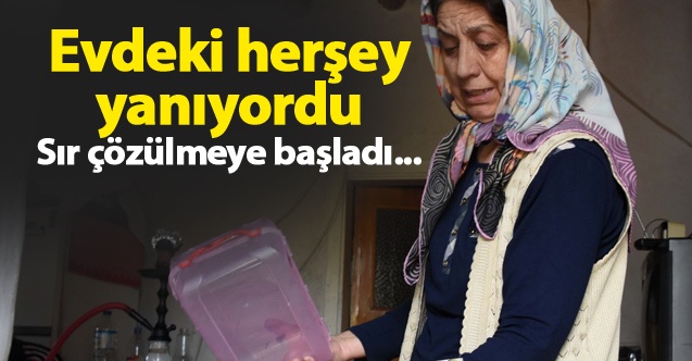 Evdeki her şey yanıyordu, sır çözülmeye başladı 1