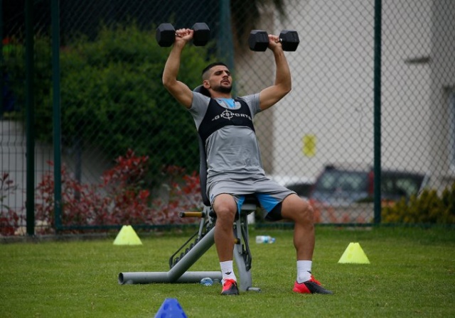 Trabzonspor Hüseyin Çimşir yönetiminde kuvvet çalışması yaptı. 12