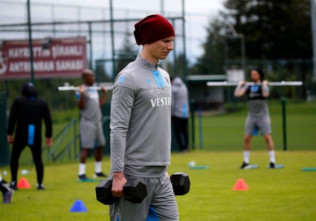 Trabzonspor Hüseyin Çimşir yönetiminde kuvvet çalışması yaptı. 24