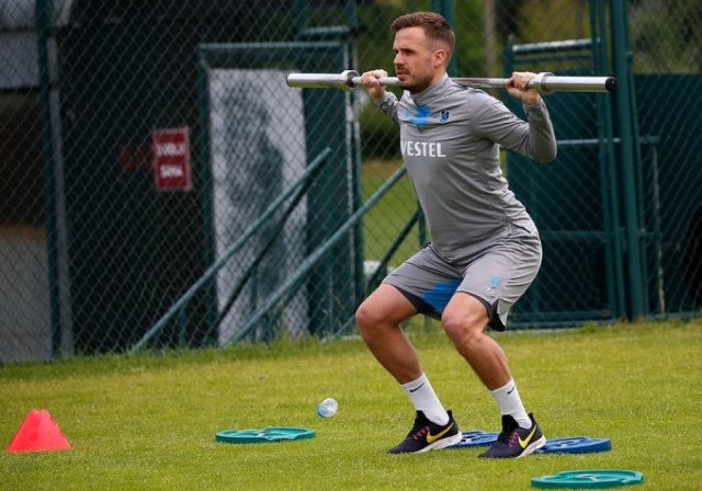 Trabzonspor Hüseyin Çimşir yönetiminde kuvvet çalışması yaptı. 32