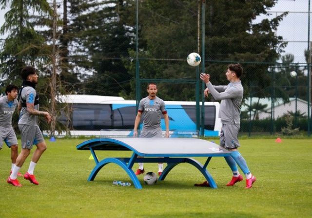 Trabzonspor Hüseyin Çimşir yönetiminde kuvvet çalışması yaptı. 46