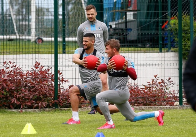 Trabzonspor Hüseyin Çimşir yönetiminde kuvvet çalışması yaptı. 8