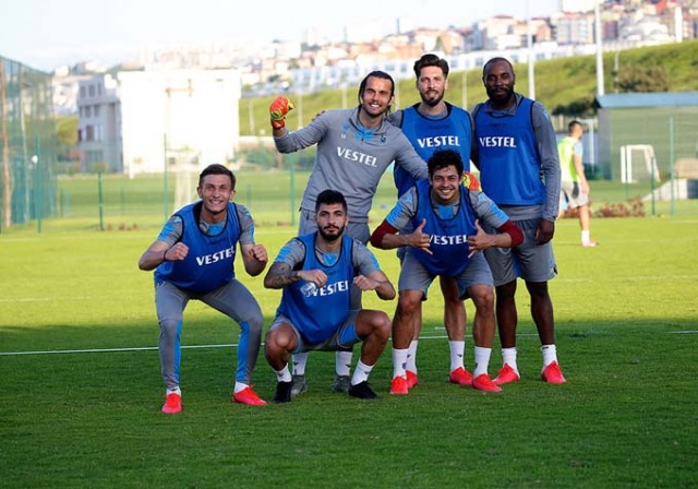 Trabzonspor Hüseyin Cimşir yönetiminde Adaptasyon çalışması yaptı. 12 Mayıs 2020 21