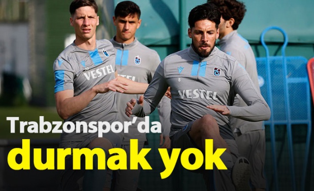 Trabzonspor'da durmak yok 1