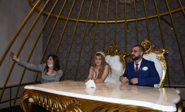 Yeni tip düğün provası yapıldı 2