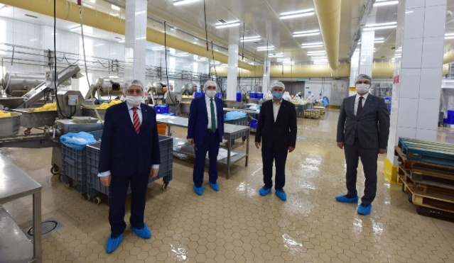 Vali Ustaoğlu ve TTSO Başkanı Hacısalihoğlu'ndan Beşikdüzü OSB'ye çıkarma 6