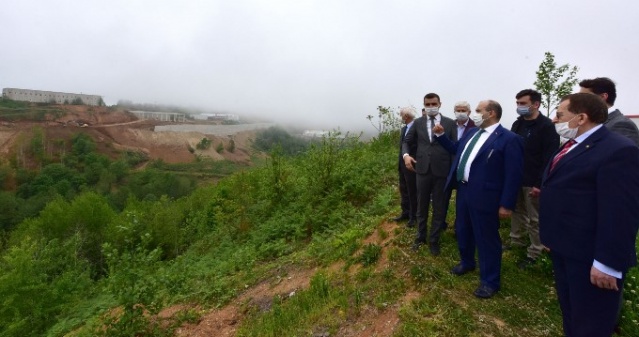 Vali Ustaoğlu ve TTSO Başkanı Hacısalihoğlu'ndan Beşikdüzü OSB'ye çıkarma 11