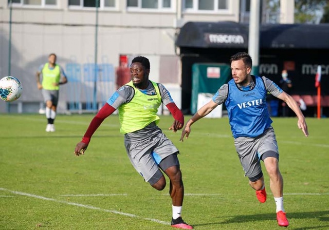 Trabzonspor dayanıklılık çalışmasıyla günü tamamladı 28