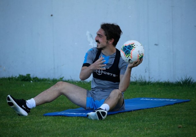 Trabzonspor'da neşeli idman 14