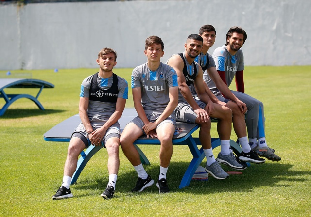 Trabzonspor günü çift antrenmanla tamamladı. 20 Mayıs 2020 28