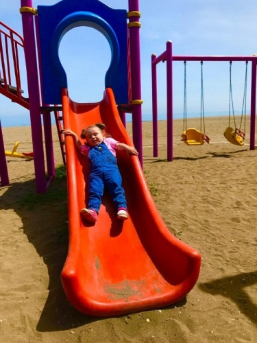 Trabzon'da çocuklar kısıtlama sonrası sokakta. 20 Mayıs 2020 2