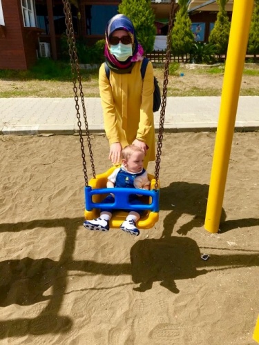 Trabzon'da çocuklar kısıtlama sonrası sokakta. 20 Mayıs 2020 4