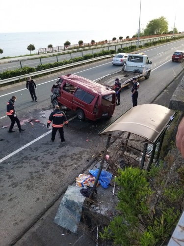 Trabzon'da kaza: 1 ölü 2 yaralı 5