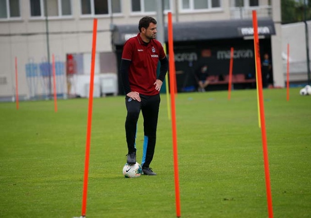 Trabzonspor'da M.Ali Yılmaz tesislerinde çalışmalarını sürdürdü. 21 Mayıs 2020 8