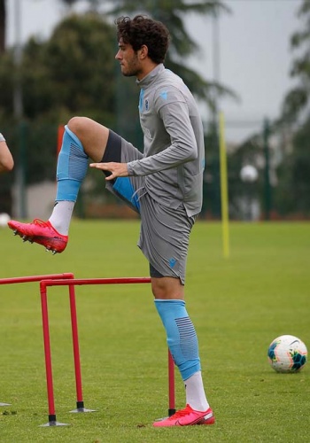 Trabzonspor'da M.Ali Yılmaz tesislerinde çalışmalarını sürdürdü. 21 Mayıs 2020 15