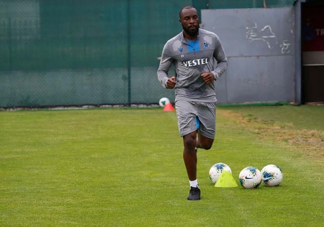 Trabzonspor'da M.Ali Yılmaz tesislerinde çalışmalarını sürdürdü. 21 Mayıs 2020 18