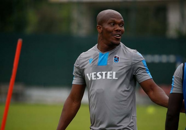 Trabzonspor'da M.Ali Yılmaz tesislerinde çalışmalarını sürdürdü. 21 Mayıs 2020 20