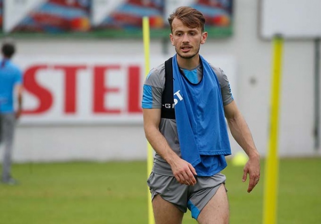 Trabzonspor'da M.Ali Yılmaz tesislerinde çalışmalarını sürdürdü. 21 Mayıs 2020 22