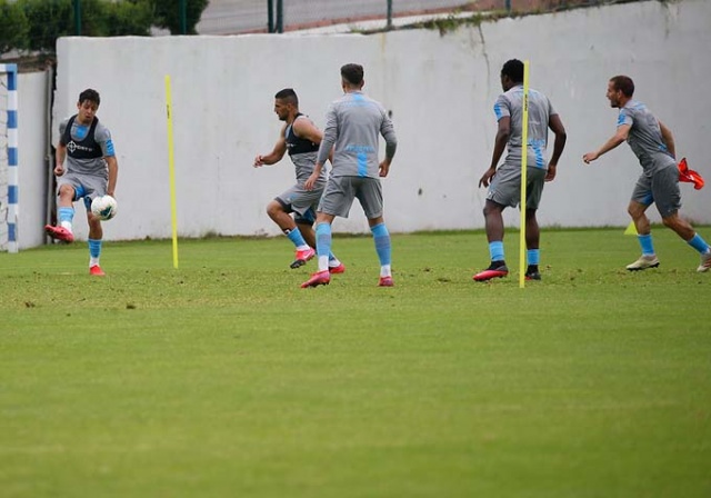 Trabzonspor'da M.Ali Yılmaz tesislerinde çalışmalarını sürdürdü. 21 Mayıs 2020 26