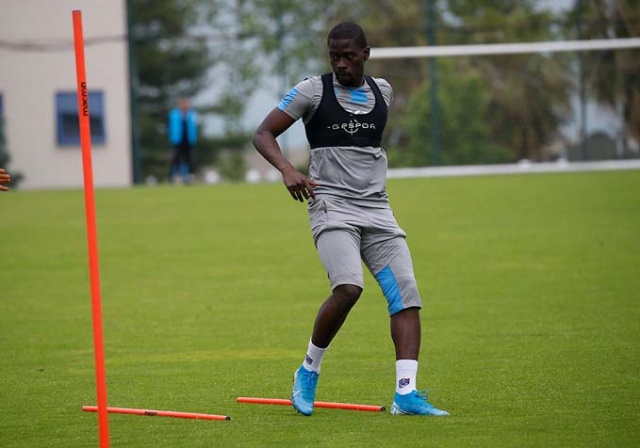 Trabzonspor'da M.Ali Yılmaz tesislerinde çalışmalarını sürdürdü. 21 Mayıs 2020 3