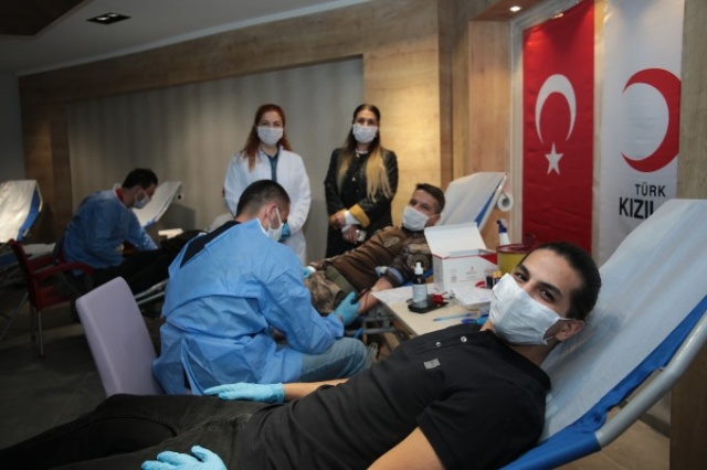 Trabzon Emniyeti'nden kan bağışı 22