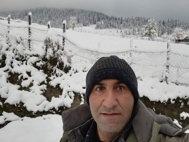 Doğu Karadeniz'de mayıs ayında kar yağdı 8