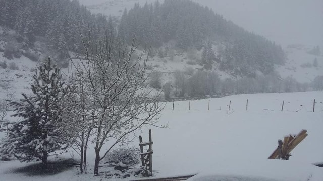 Doğu Karadeniz'de mayıs ayında kar yağdı 6